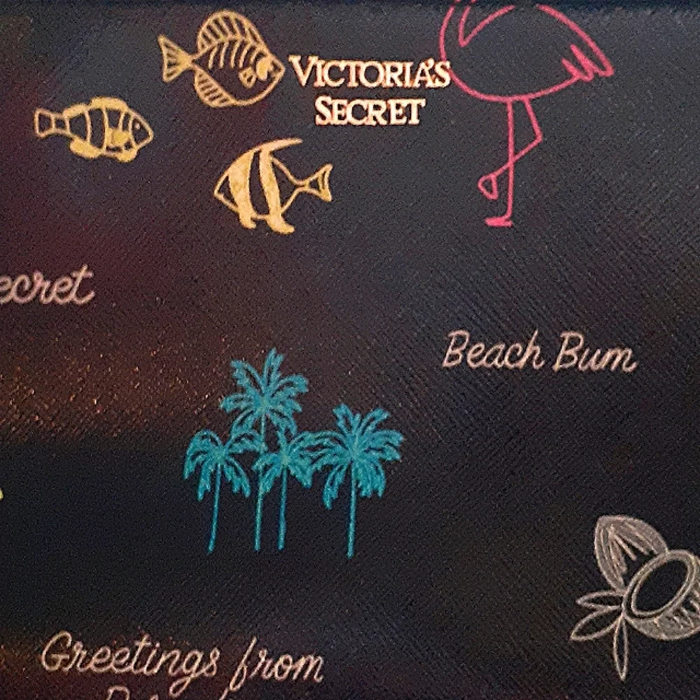- ***TROPICAL THEME*** VICTORIA'S SECRET PARADISE  FUN COSMETIC POUCH NW…